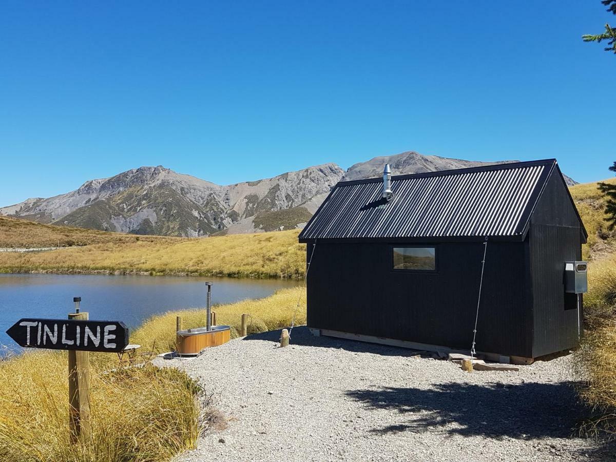 Готель Lake Stella Mountain Huts Mt Lyford Екстер'єр фото