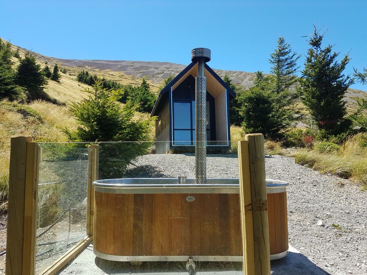 Готель Lake Stella Mountain Huts Mt Lyford Екстер'єр фото