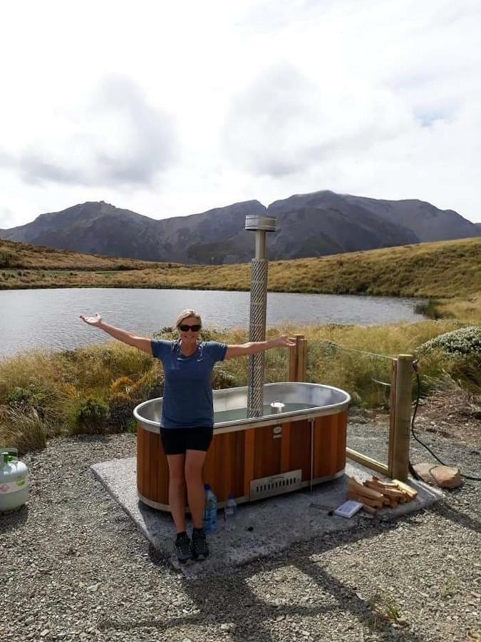 Готель Lake Stella Mountain Huts Mt Lyford Екстер'єр фото